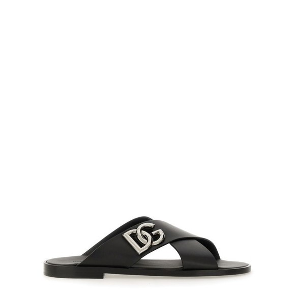Dolce & Gabbana Leather Sandal - NWT main image 5